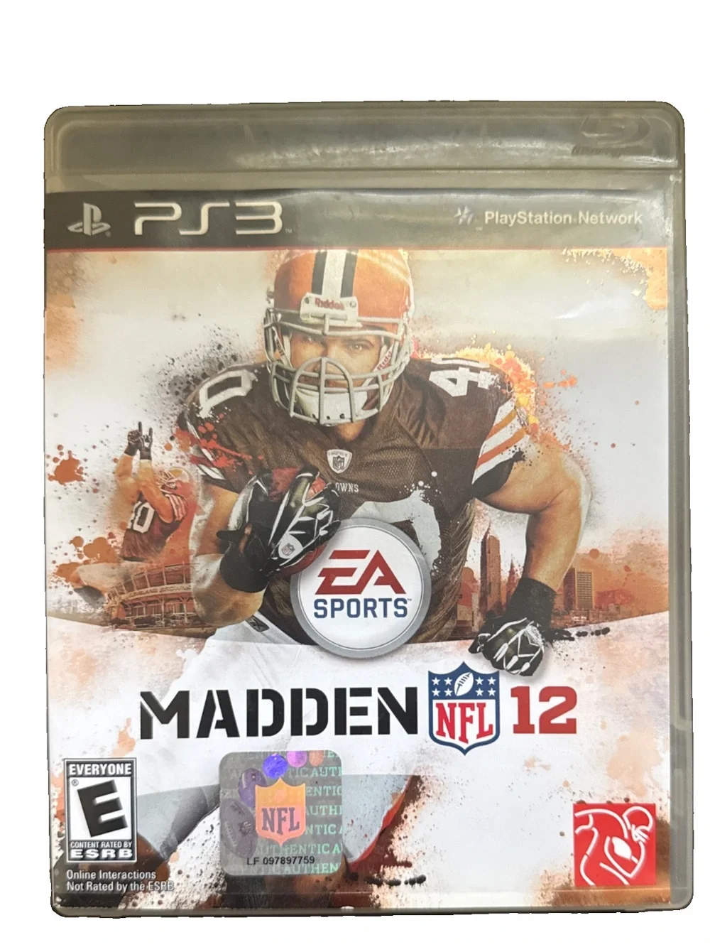 Madden NFL 12 PS3 PlayStation 3 Complete Game with Manual